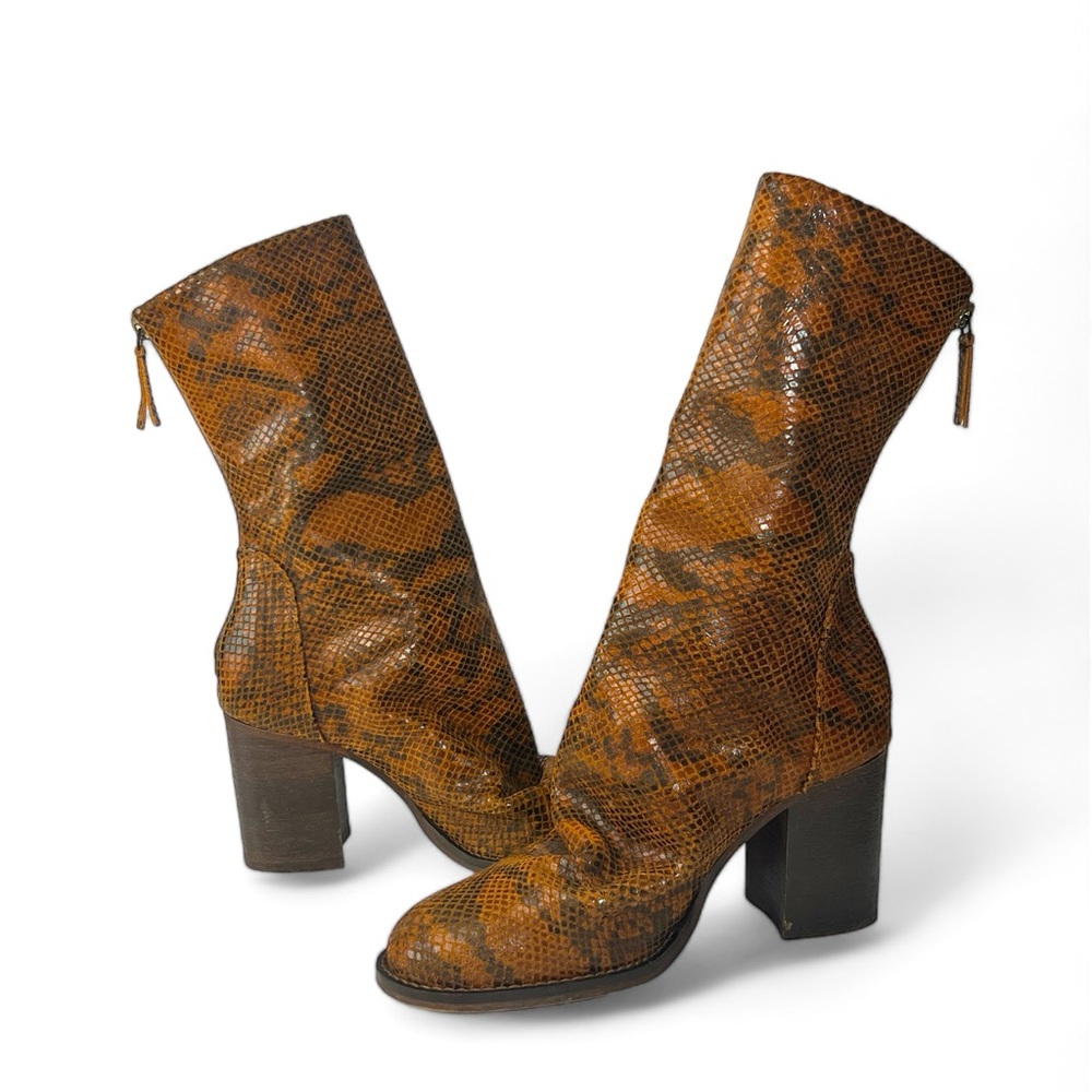 Free People Elle Block Heel Boot